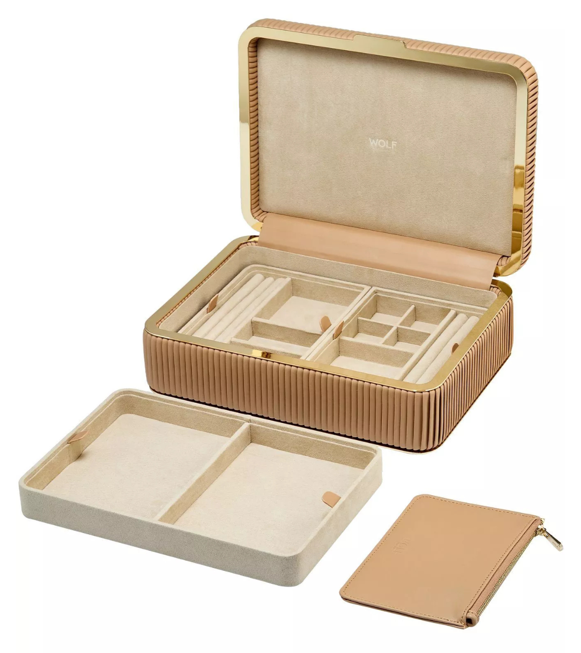 WOLF medium Bella jewellery box